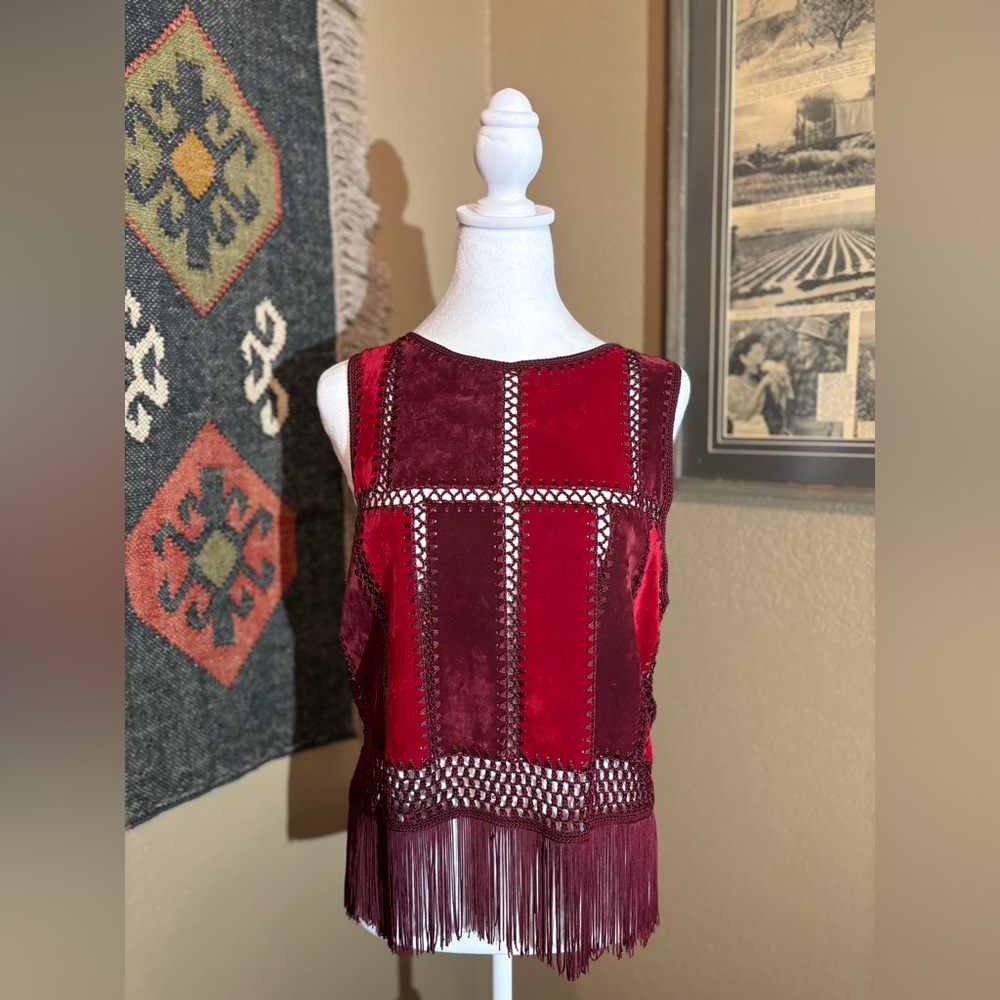 Boho Fringe Top